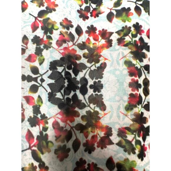 Bhanuni by Jyoti Anthropology Cute Printed Dress W/Embroidered Flower Size 2 - Picture 8 of 11